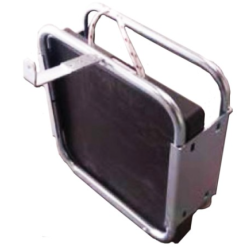 plaque de calage stabilisateur remorque 400x400x40 et box de rangement