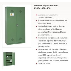 ARMOIRE PHYTOSANITAIRE 1980x1000x450