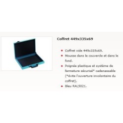 COFFRET A CASIERS VIDE 449X335X63  (MINI DE COMMANDE X2: Notez 2 dans le panier)