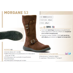 botte sécurité femme